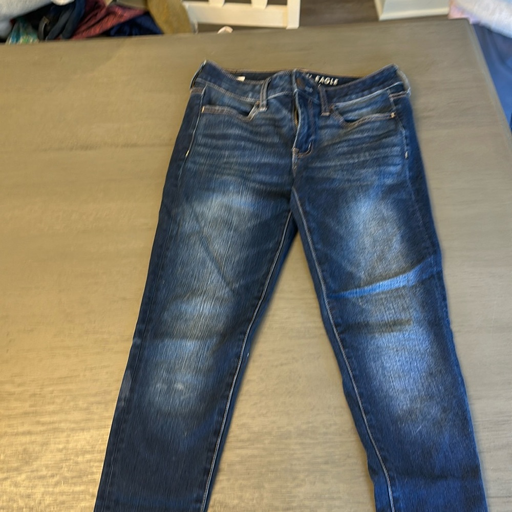 American Eagle Blue Jeans Size 2